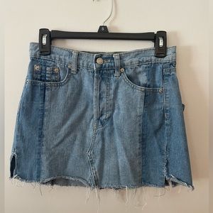 Forever 21 size small denim skirt
